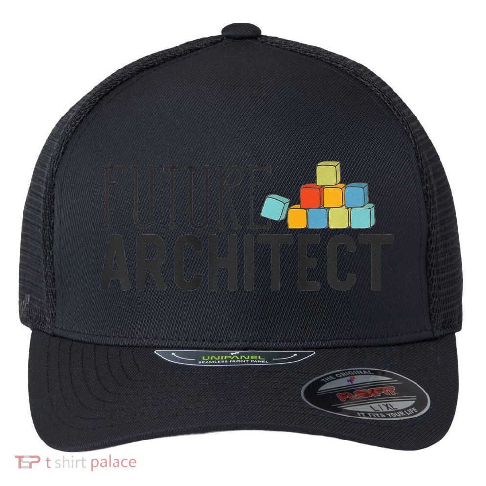 Future Architect Dream Job Flexfit Unipanel Trucker Cap