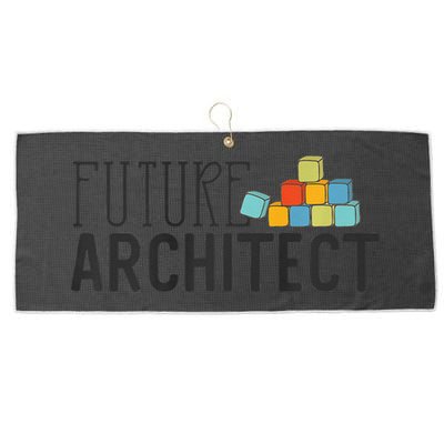 Future Architect Dream Job Large Microfiber Waffle Golf Towel