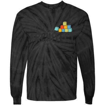 Future Architect Dream Job Tie-Dye Long Sleeve Shirt