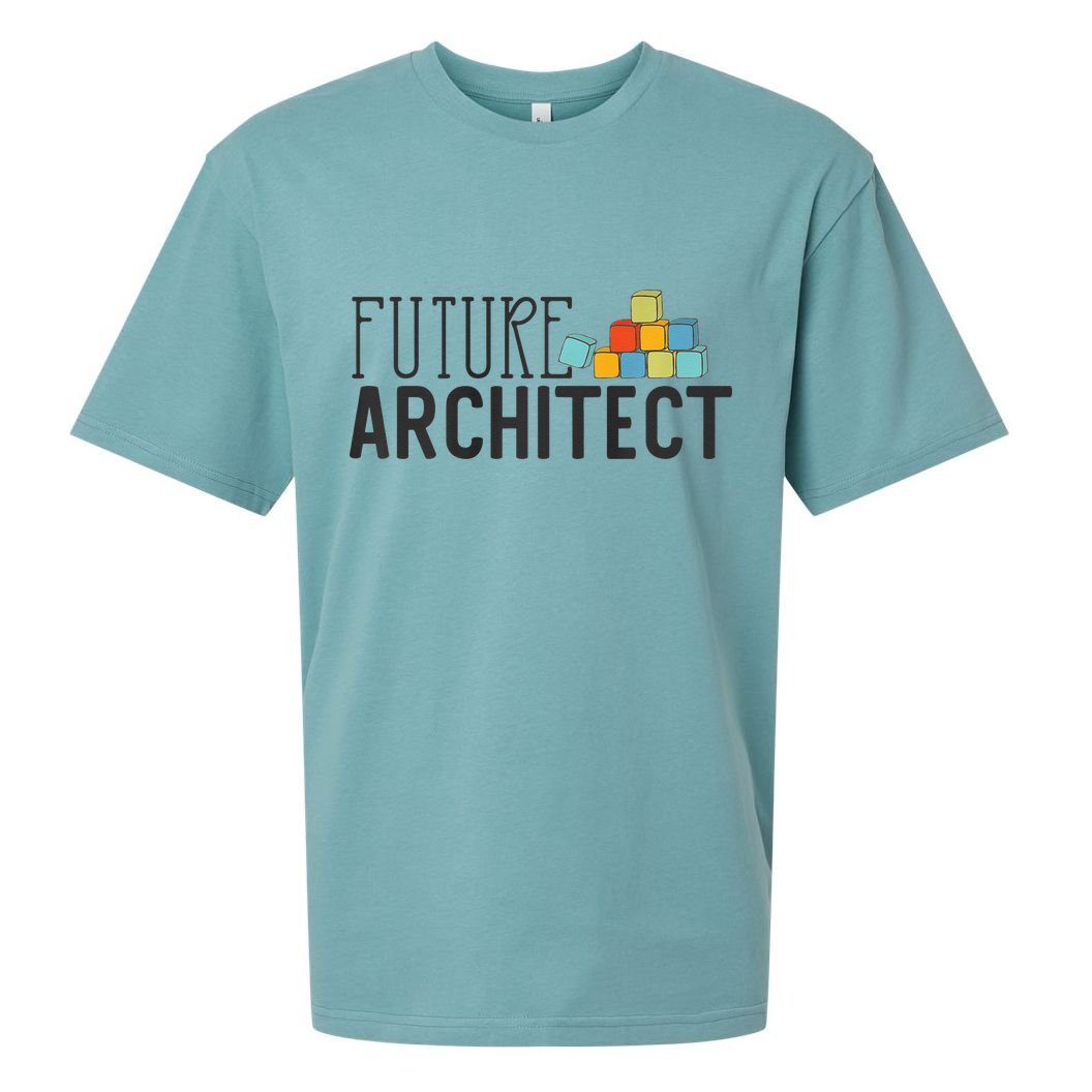 Future Architect Dream Job Sueded Cloud Jersey T-Shirt