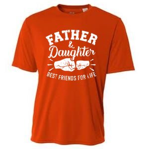 Father And Daughter Best Friends For Life Great Gift Cooling Performance Crew T-Shirt