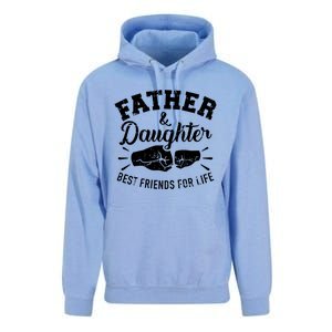 Father And Daughter Best Friends For Life Great Gift Unisex Surf Hoodie