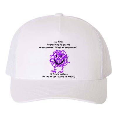 Fun Autoimmune Do Too Much Yupoong Adult 5-Panel Trucker Hat