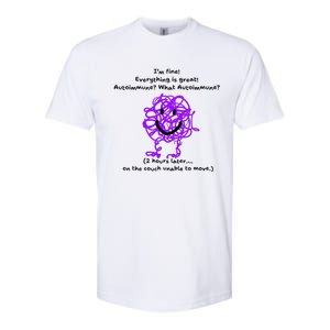 Fun Autoimmune Do Too Much Softstyle® CVC T-Shirt