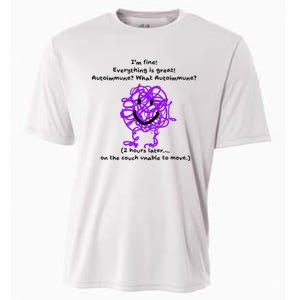 Fun Autoimmune Do Too Much Cooling Performance Crew T-Shirt