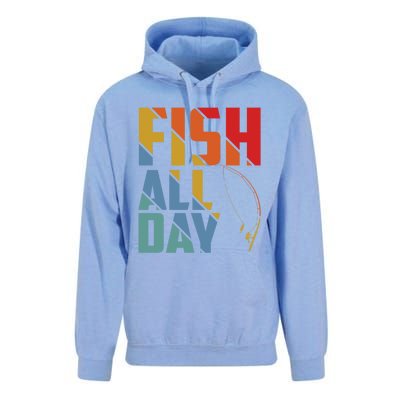 Fish All Day Gift Unisex Surf Hoodie