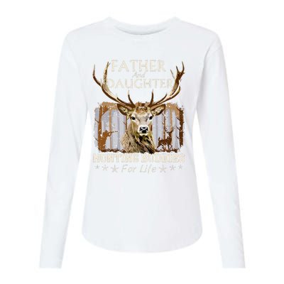 Father and Daughter Hunting Buddies For Life Gift Fo Womens Cotton Relaxed Long Sleeve T-Shirt