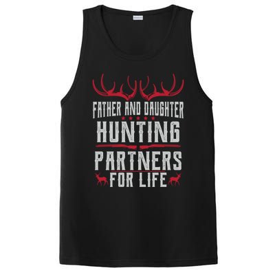 Father And Daughter Hunting Partners For Life Deer Hunting Cool Gift PosiCharge Competitor Tank