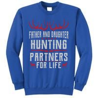 Father And Daughter Hunting Partners For Life Deer Hunting Cool Gift Sweatshirt