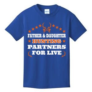 Father And Daughter Hunting Partners For Life For Hunters Gift Kids T-Shirt