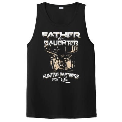 Father And Daughter Hunting Partners For Life Deer Hunter PosiCharge Competitor Tank