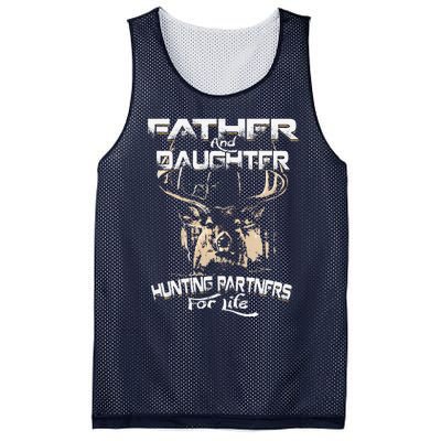 Father And Daughter Hunting Partners For Life Deer Hunter Mesh Reversible Basketball Jersey Tank