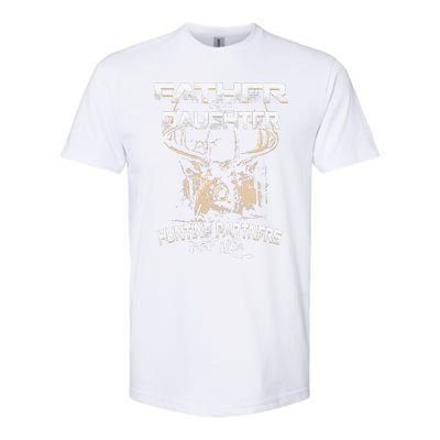 Father And Daughter Hunting Partners For Life Deer Hunter Softstyle CVC T-Shirt