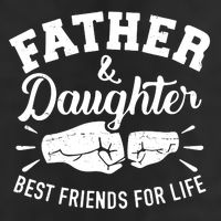 Father And Daughter Best Friends For Life Cool Comfort Performance Bucket Hat