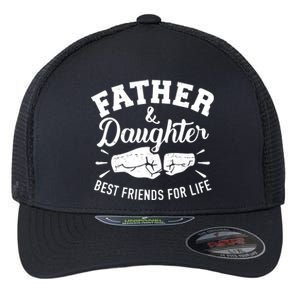 Father And Daughter Best Friends For Life Flexfit Unipanel Trucker Cap