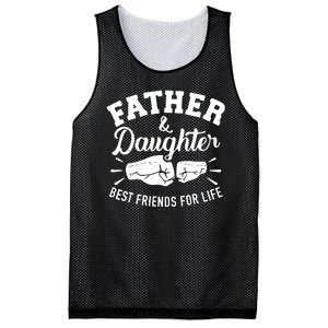 Father And Daughter Best Friends For Life Mesh Reversible Basketball Jersey Tank