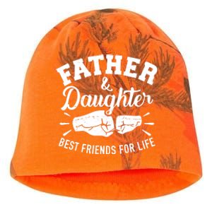 Father And Daughter Best Friends For Life Kati - Camo Knit Beanie