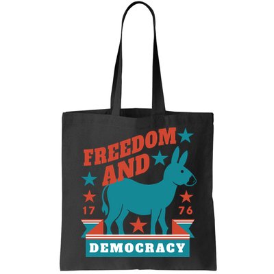 Freedom And Democracy Political Democrat Bag