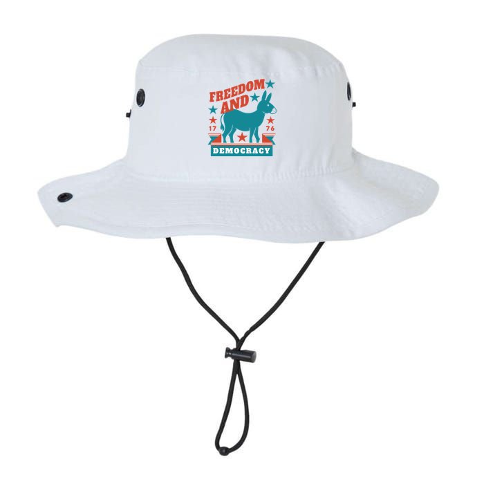 Freedom And Democracy Political Democrat Legacy Cool Fit Booney Bucket Hat