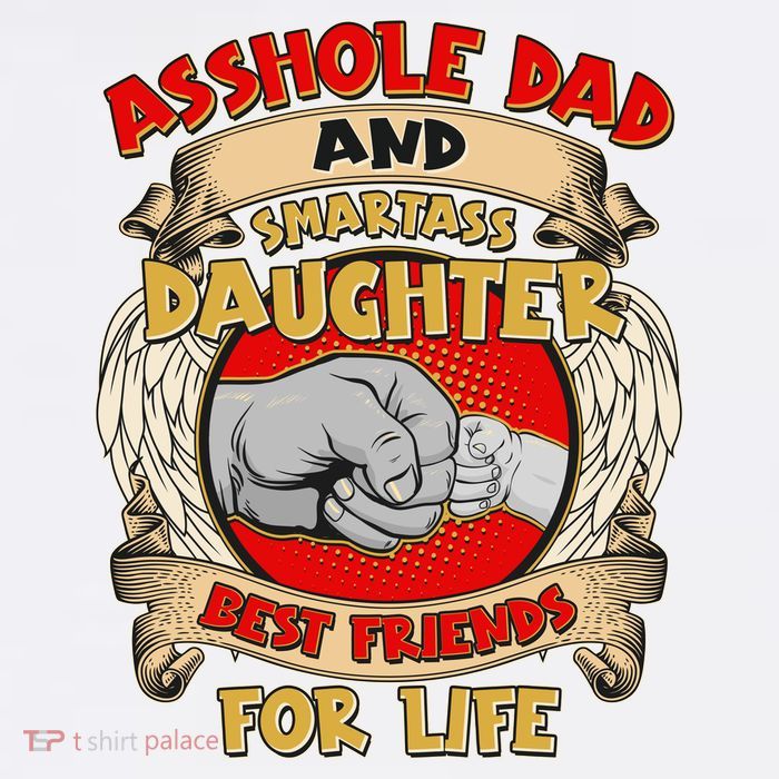 Funny Asshole Dad And Smartass Daughter Bestfriends For Life Wool Snapback Cap