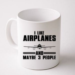 Funny Airplane Design For Men Women Aviation Aviator Pilot Coffee Mug