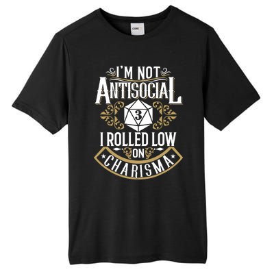 Funny Antisocial Design, Funny Nerdy Gamer Design, Sarcastic Tall Fusion ChromaSoft Performance T-Shirt