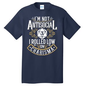 Funny Antisocial Design, Funny Nerdy Gamer Design, Sarcastic Tall T-Shirt