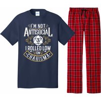 Funny Antisocial Design, Funny Nerdy Gamer Design, Sarcastic Pajama Set