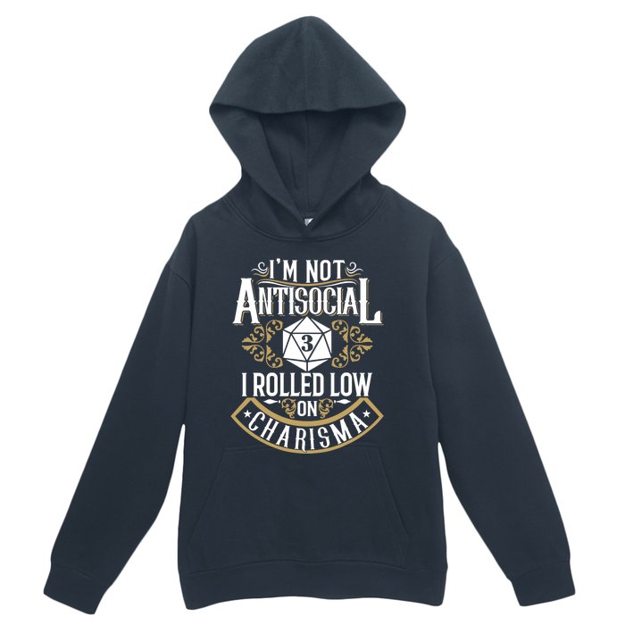 Funny Antisocial Design, Funny Nerdy Gamer Design, Sarcastic Urban Pullover Hoodie