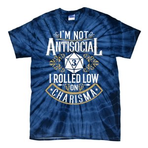 Funny Antisocial Design, Funny Nerdy Gamer Design, Sarcastic Tie-Dye T-Shirt