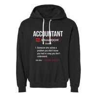 Funny Accountant Definition See Also Wizard Garment-Dyed Fleece Hoodie