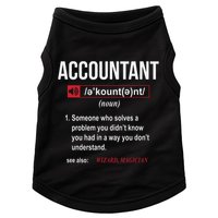 Funny Accountant Definition See Also Wizard Doggie Tank