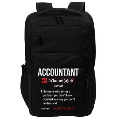 Funny Accountant Definition See Also Wizard Impact Tech Backpack