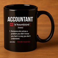 Funny Accountant Definition See Also Wizard 11oz C Handle Ceramic Mug