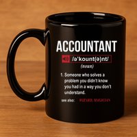 Funny Accountant Definition See Also Wizard 11oz C Handle Ceramic Mug