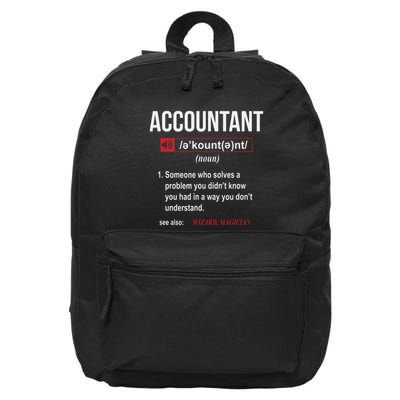 Funny Accountant Definition See Also Wizard 16 in Basic Backpack