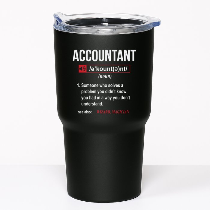 Funny Accountant Definition See Also Wizard Tumbler