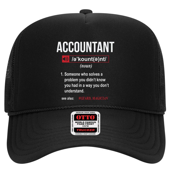 Funny Accountant Definition See Also Wizard Trucker Hat