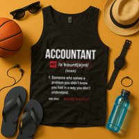 Funny Accountant Definition See Also Wizard Tank Top