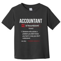 Funny Accountant Definition See Also Wizard Toddler T-Shirt