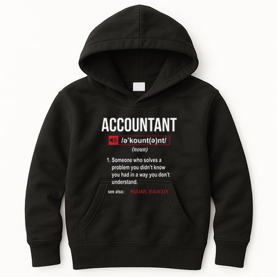 Funny Accountant Definition See Also Wizard Kids Hoodie