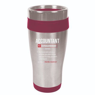 Funny Accountant Definition See Also Wizard 16oz Travel Tumbler