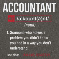 Funny Accountant Definition See Also Wizard Cotton Canvas Backpack