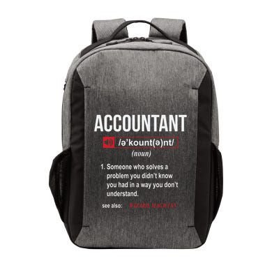 Funny Accountant Definition See Also Wizard Vector Backpack