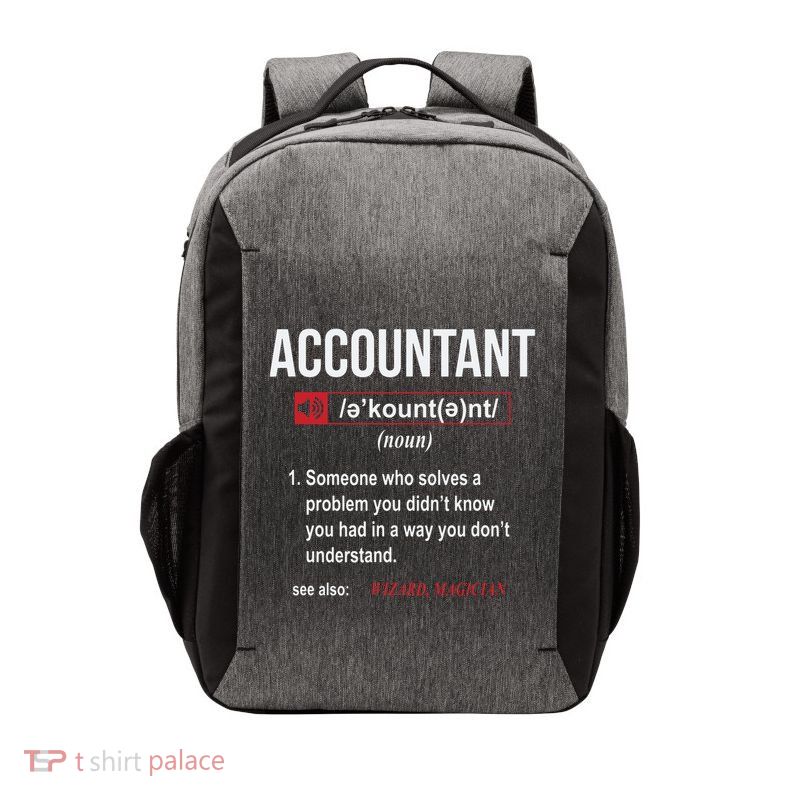 Funny Accountant Definition See Also Wizard Vector Backpack