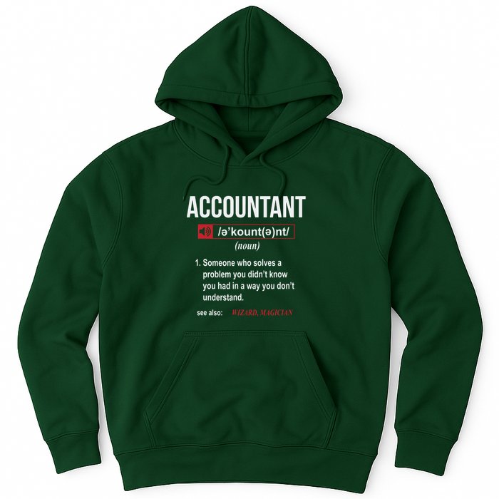 Funny Accountant Definition See Also Wizard Hoodie