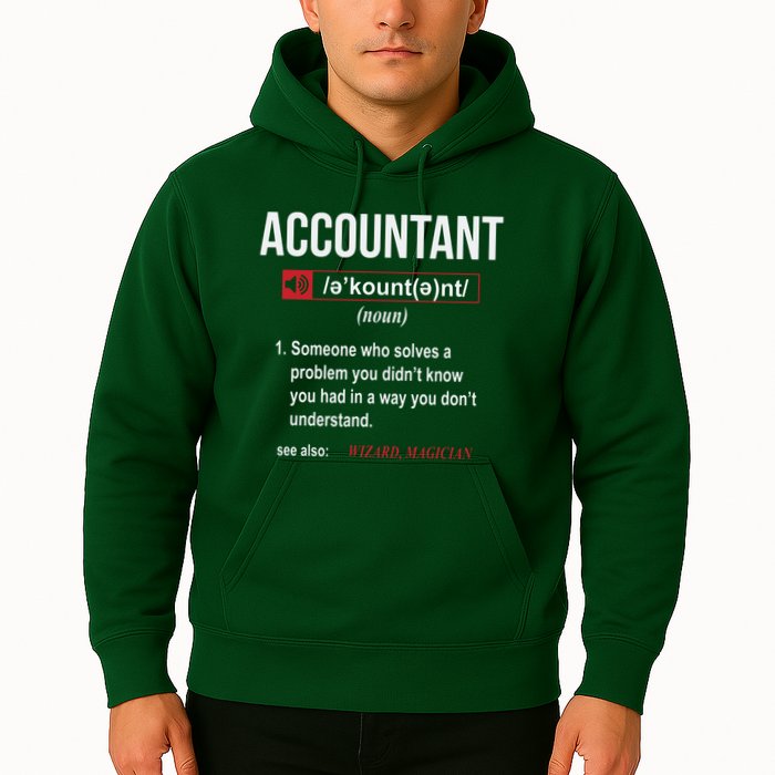Funny Accountant Definition See Also Wizard Hoodie