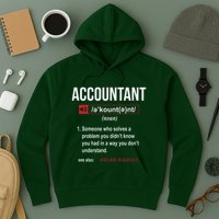 Funny Accountant Definition See Also Wizard Hoodie