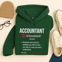 Funny Accountant Definition See Also Wizard Hoodie