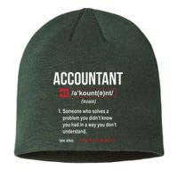 Funny Accountant Definition See Also Wizard Sustainable Beanie